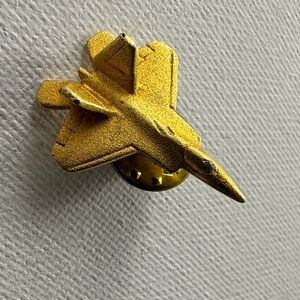 F22 Raptor Lapel Pin